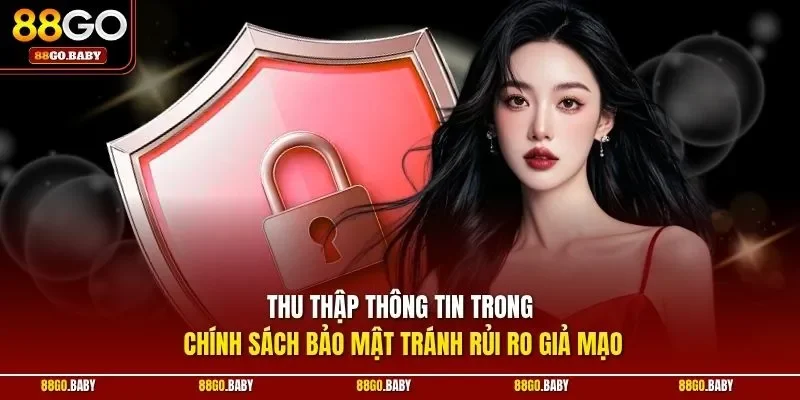 Thu thập thông tin trong chính sách bảo mật tránh rủi ro giả mạo